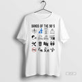 Official Bands Of The 90s T-Shirts, Hoodie, Sweatshirt | ZylaModa.com
