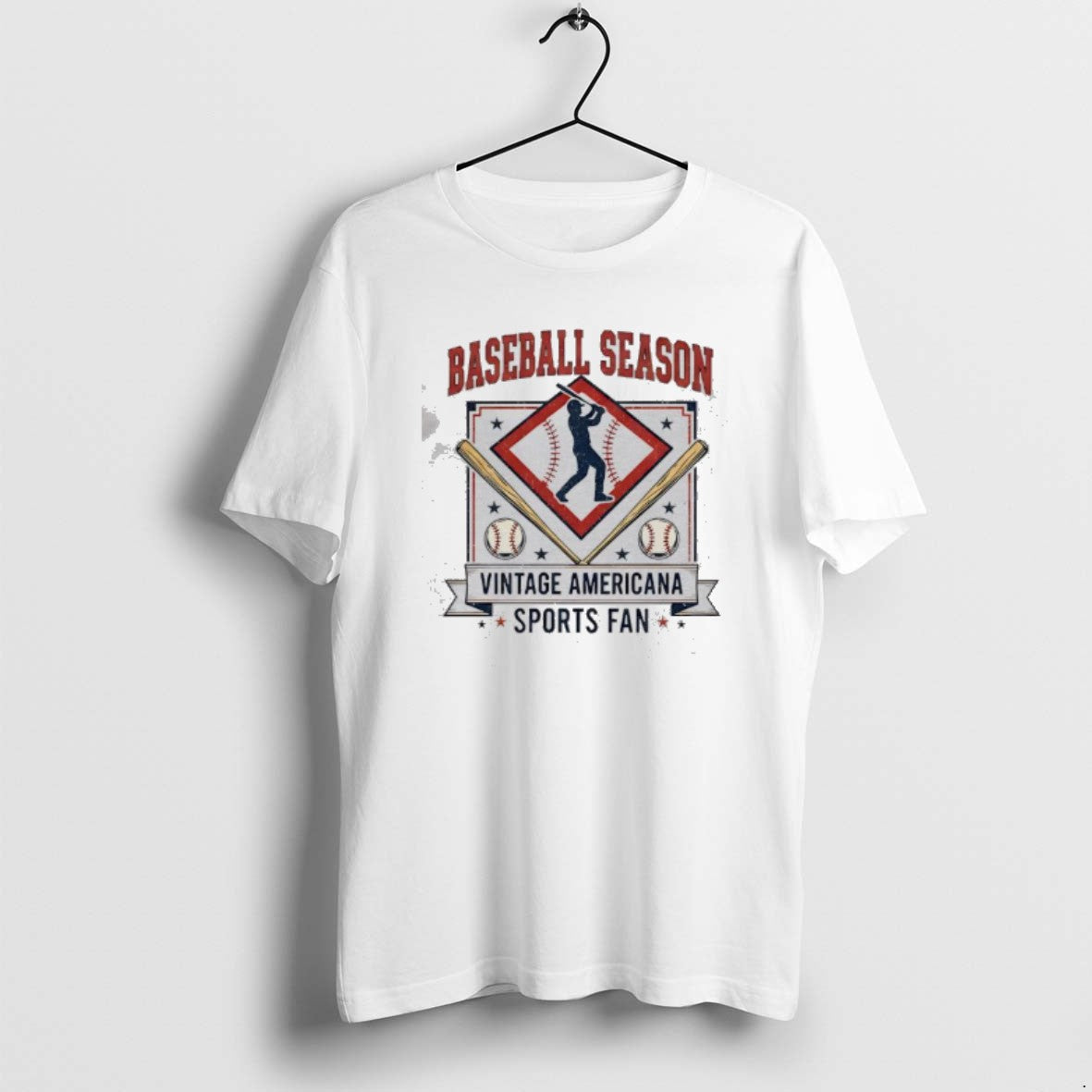 Official Baseball Season Vintage Americana Sports Fan Graphic T-Shirts, Hoodie, Sweatshirt | ZylaModa.com