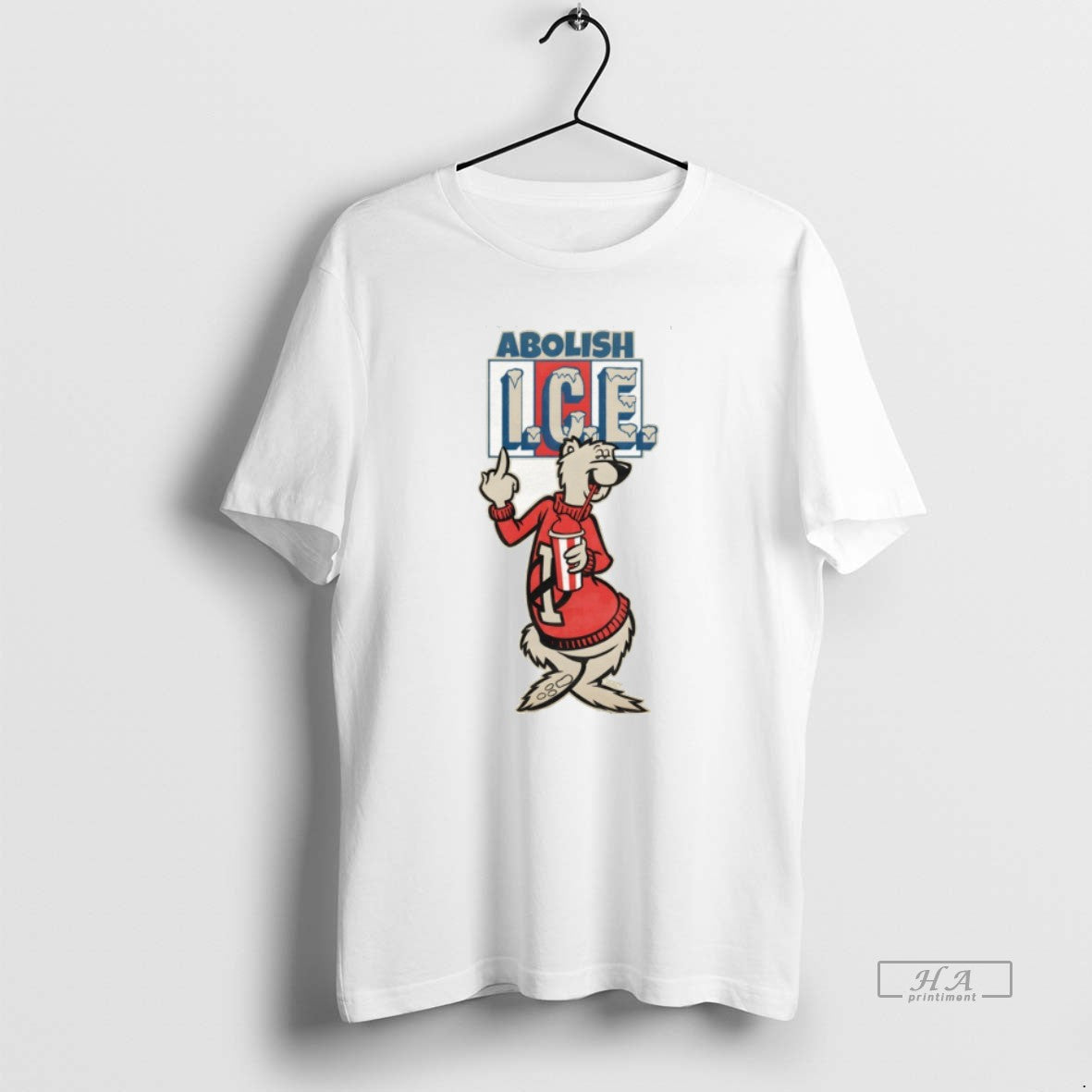 Official Bears Middle Finger Abolish Ice Vintage T-Shirts, Hoodie, Sweatshirt | ZylaModa.com