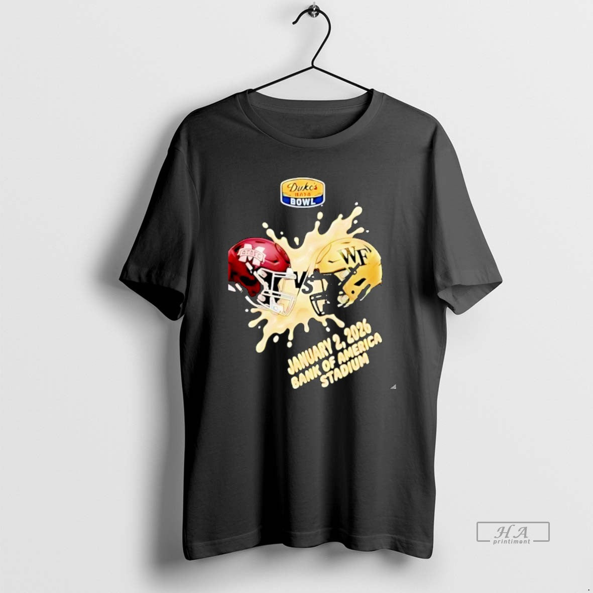 Official Bulldogs Vs Demon Deacons On January 2 2026 Dukes Mayo Bowl T-Shirts, Hoodie, Sweatshirt | ZylaModa.com