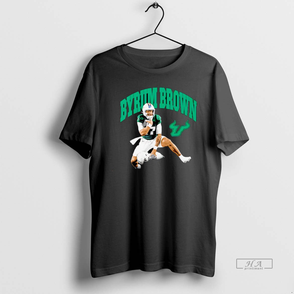 Official Byrum Brown South Florida Bulls Hurdle Drop Christmas T-Shirts, Hoodie, Sweatshirt | ZylaModa.com