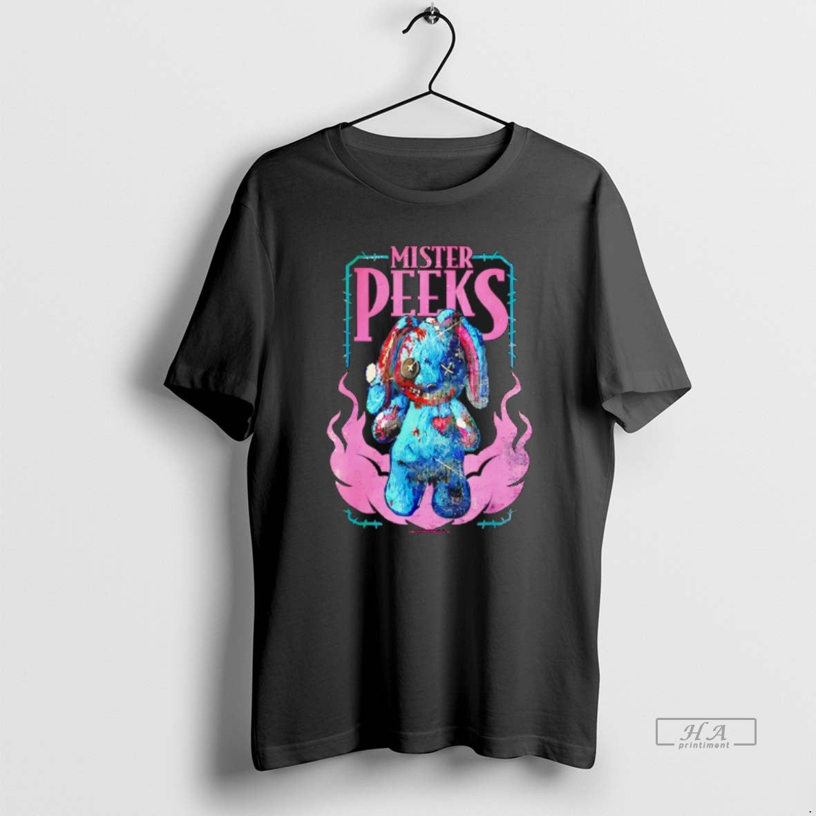 Official Call Of Duty Mister Peeks Zombie Bunny Flames Video Game T-Shirts, Hoodie, Sweatshirt | ZylaModa.com