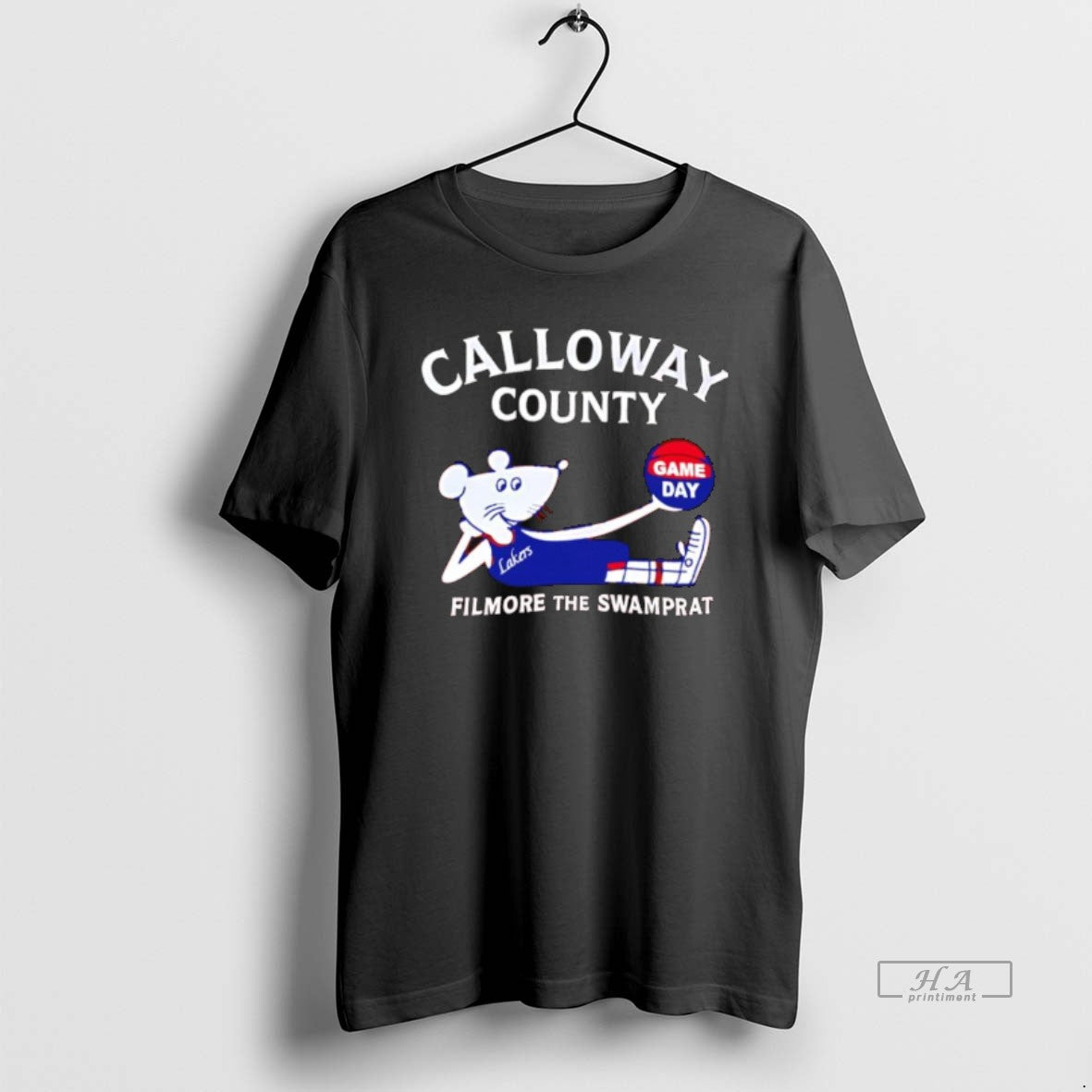 Official Calloway County Basketball Game Day Filmore The Swamprat T-Shirts, Hoodie, Sweatshirt | ZylaModa.com