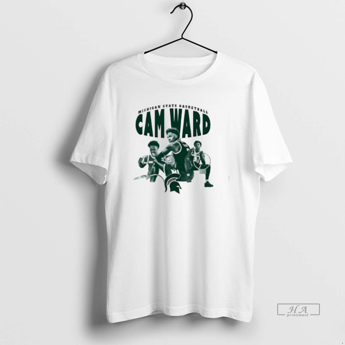 Official Cam Ward Michigan State Spartans Player Collage T-Shirts, Hoodie, Sweatshirt | ZylaModa.com