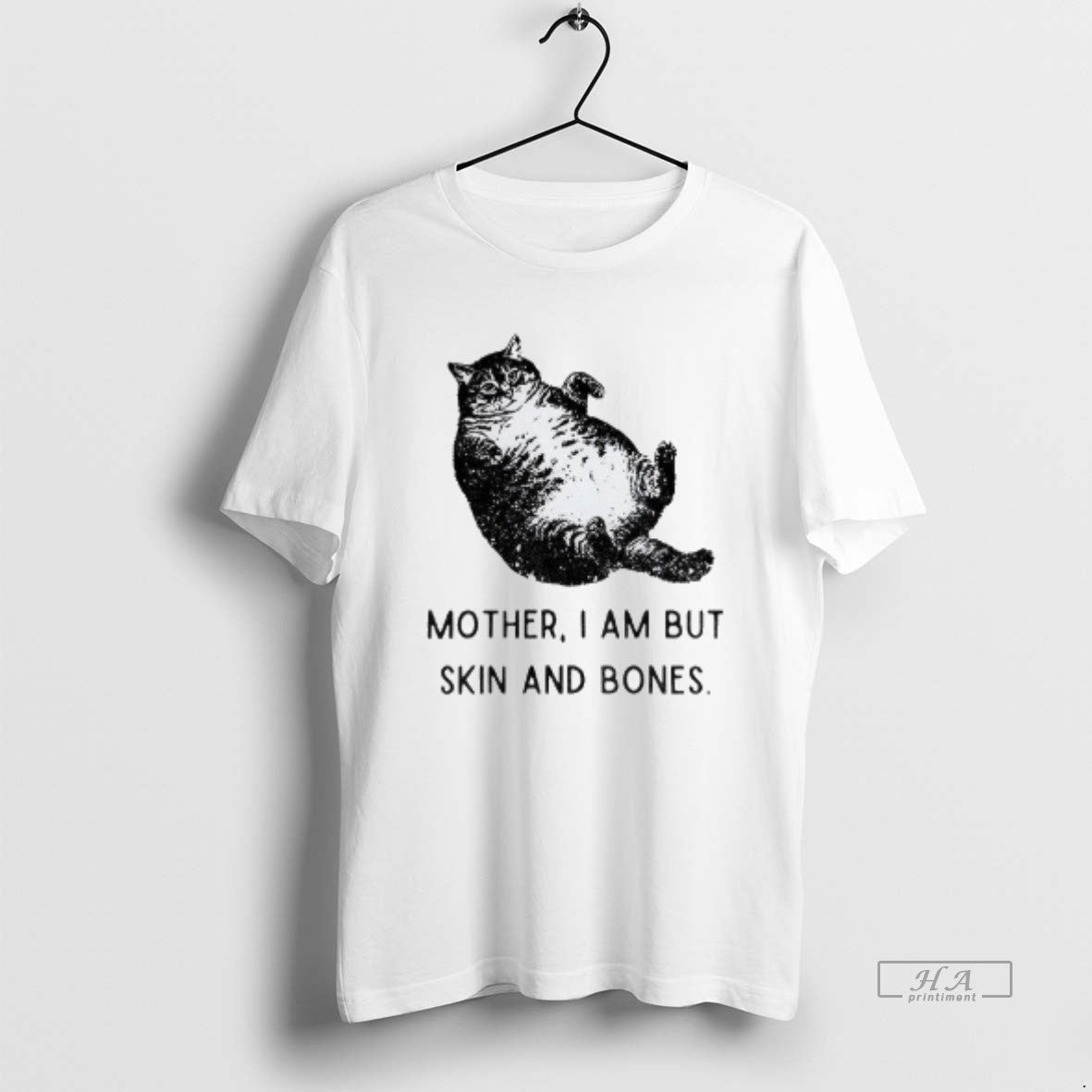 Official Cat Mother I Am But Skin And Bones Funny T-Shirts, Hoodie, Sweatshirt | ZylaModa.com