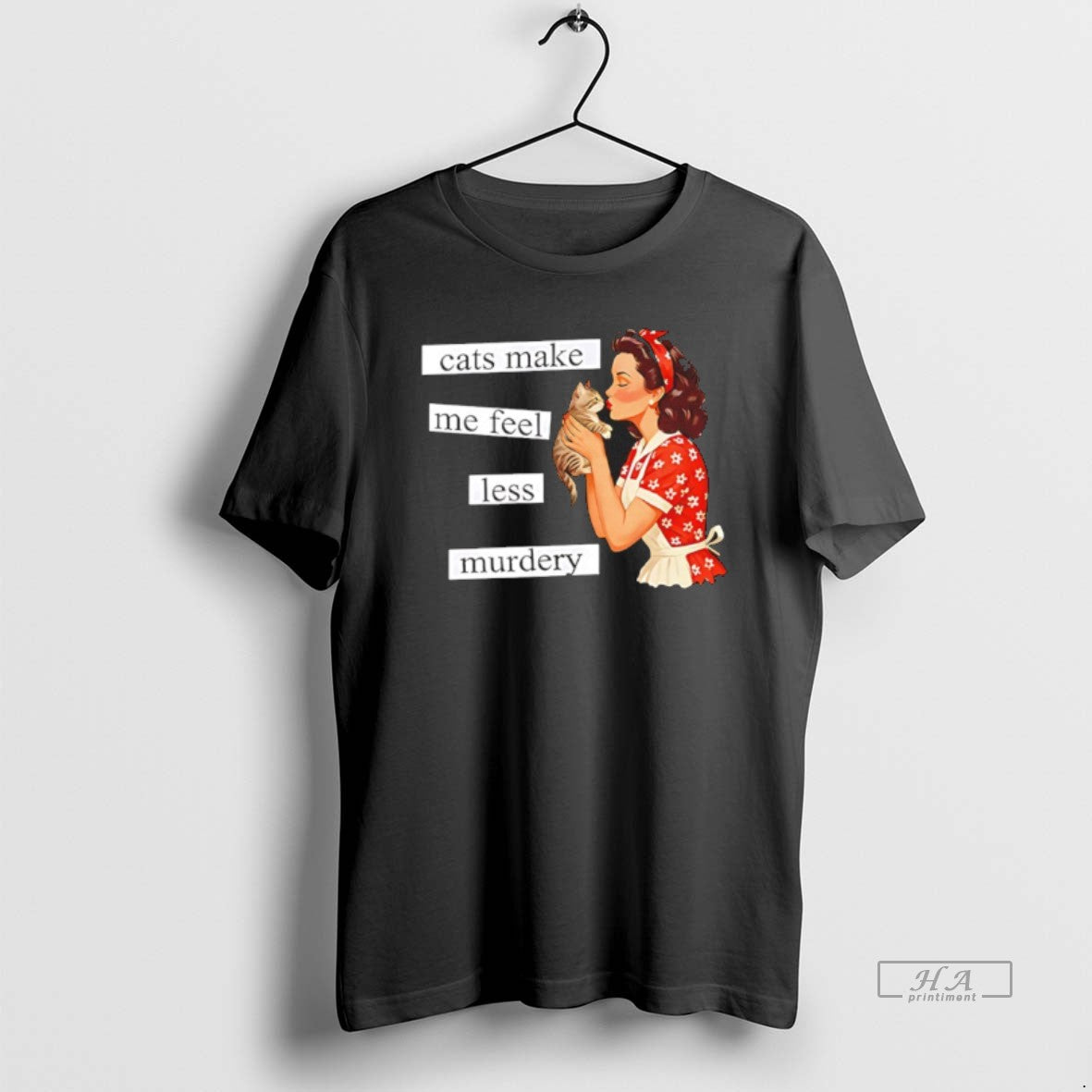Official Cats Make Me Feel Less Murdery T-Shirts, Hoodie, Sweatshirt | ZylaModa.com