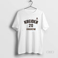 Official Chris Kreider Name And Number Anaheim Ducks T-Shirts, Hoodie, Sweatshirt | ZylaModa.com