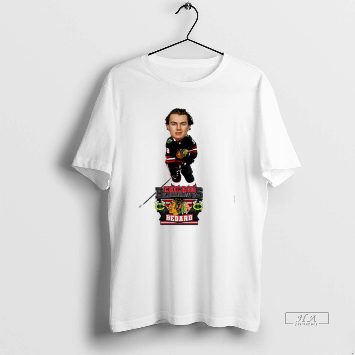 Official Connor Bedard Chicago Blackhawks Black Alternate Jersey Caricature T-Shirts, Hoodie, Sweatshirt | ZylaModa.com