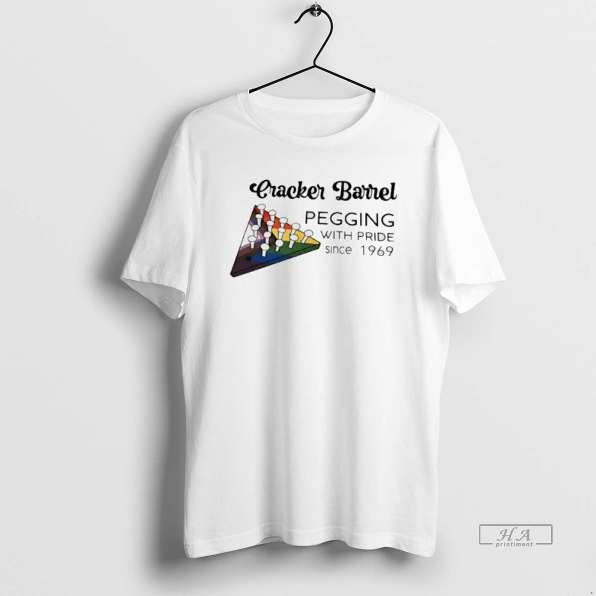 Official Cracker Barrel Pegging With Pride Since 1969 Lgbtq T-Shirts, Hoodie, Sweatshirt | ZylaModa.com