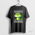 Official Crocodile I Was Taught To Think Before I Act So If I Smack The T-Shirts, Hoodie, Sweatshirt | ZylaModa.com