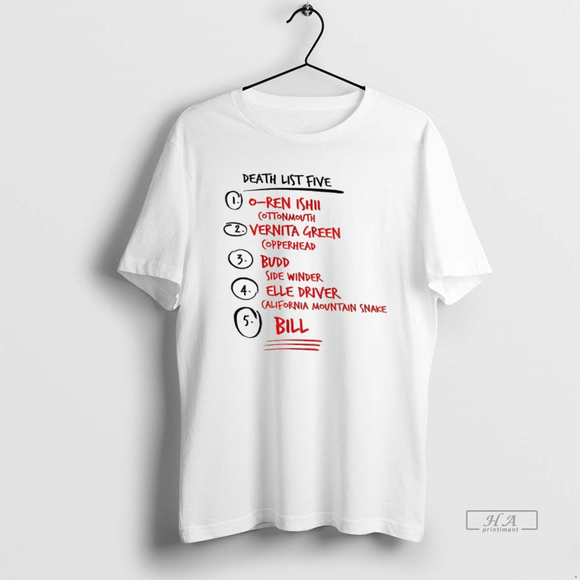 Official Death List Five Cult Samurai Japan Movie T-Shirts, Hoodie, Sweatshirt | ZylaModa.com