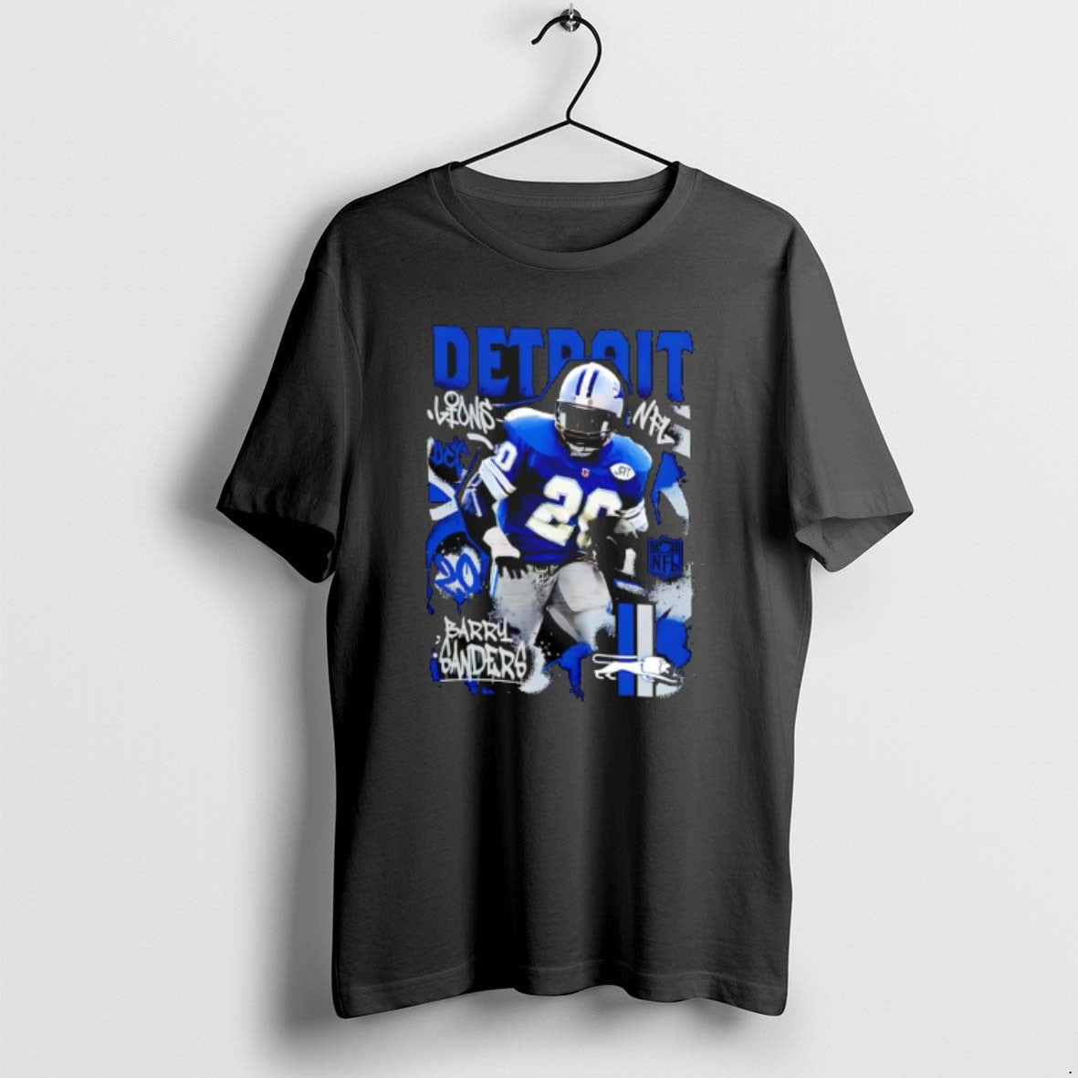 Official Detroit Lions Barry Sanders Star Player T-Shirts, Hoodie, Sweatshirt | ZylaModa.com