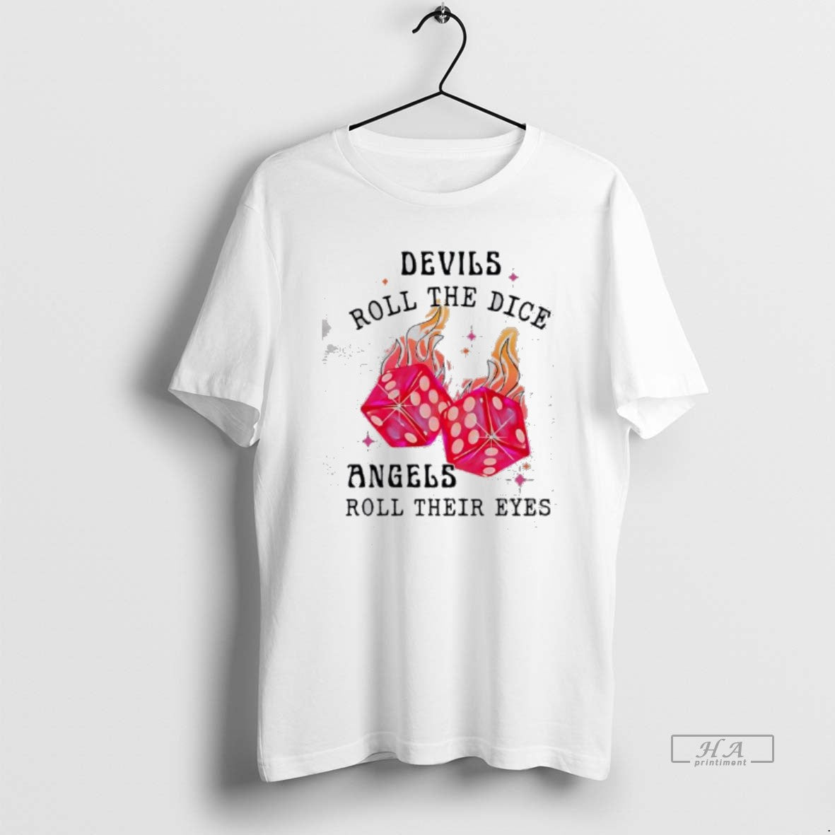 Official Devils Roll The Dice Angels Roll Their Eyes T-Shirts, Hoodie, Sweatshirt | ZylaModa.com