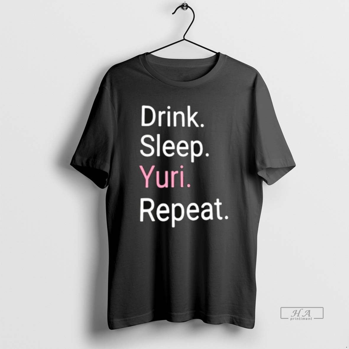 Official Drink Sleep Yuri Repeat T-Shirts, Hoodie, Sweatshirt | ZylaModa.com