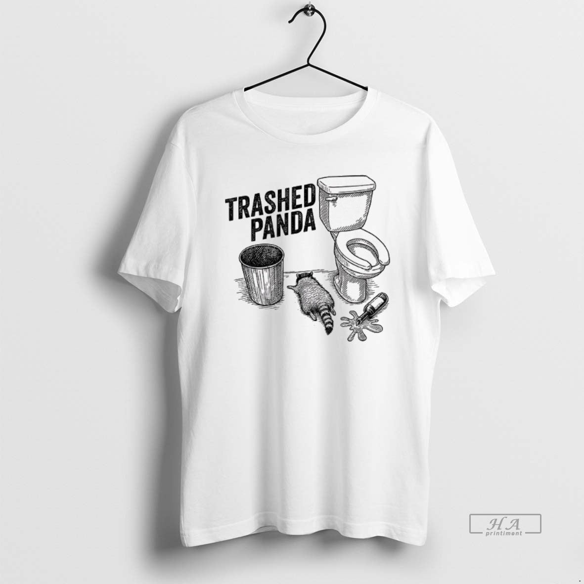 Official Drunk Raccoon Trashed Panda Meme T-Shirts, Hoodie, Sweatshirt | ZylaModa.com