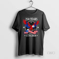Official Eagle And Flag 250 Years 1776 2026 250th Birthday T-Shirts, Hoodie, Sweatshirt | ZylaModa.com