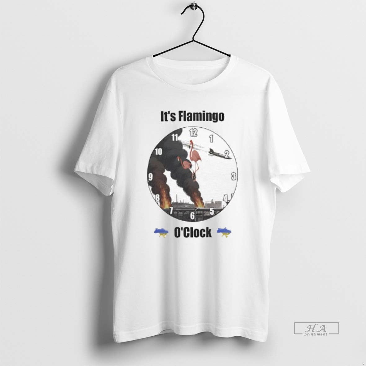 Official Flamingo Oclock Graphic T-Shirts, Hoodie, Sweatshirt | ZylaModa.com