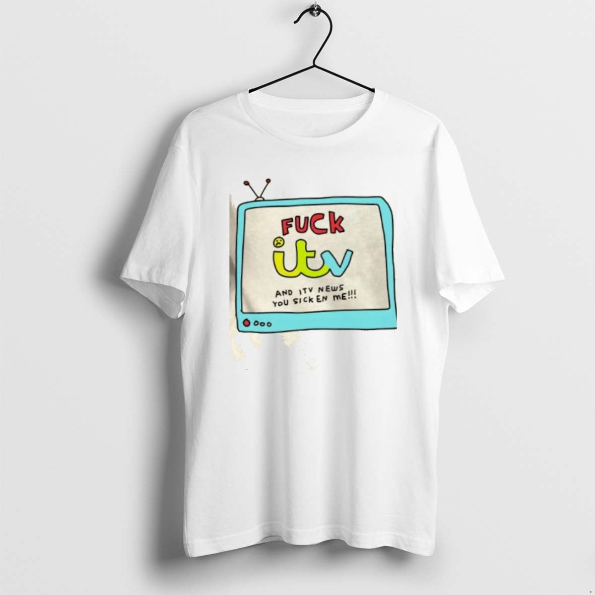 Official Fuck Itv And Itv News You Sicken Me T-Shirts, Hoodie, Sweatshirt | ZylaModa.com