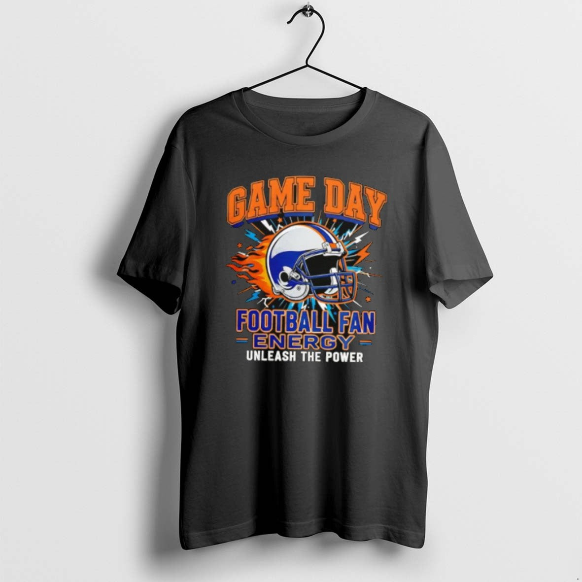 Official Game Day Football Fan Energy Bold Sports Graphic T-Shirts, Hoodie, Sweatshirt | ZylaModa.com