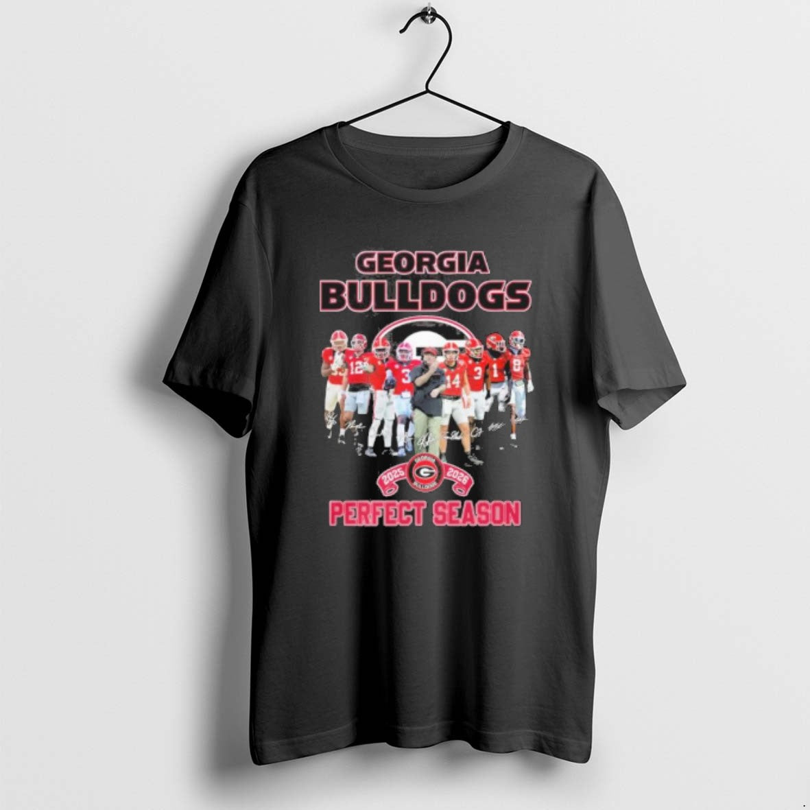 Official Georgia Bulldogs 2025 2026 Perfect Season Signatures T-Shirts, Hoodie, Sweatshirt | ZylaModa.com