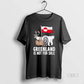Official Greenland Is Not For Sale Animals T-Shirts, Hoodie, Sweatshirt | ZylaModa.com