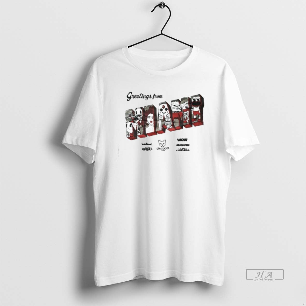 Official Gretings From Miami Dirtycoins Dico Puppies Hangouts T-Shirts, Hoodie, Sweatshirt | ZylaModa.com