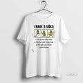 Official Grinch I Have 3 Sides Quiet Sweet Side You Never Want To See T-Shirts, Hoodie, Sweatshirt | ZylaModa.com