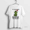 Official Grinch Am I The Only Person With A Voice In My Head That Says T-Shirts, Hoodie, Sweatshirt | ZylaModa.com