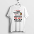 Official Grinch Couple Santa You Cant Scare Me I Have A Crazy Grandpa He Is T-Shirts, Hoodie, Sweatshirt | ZylaModa.com