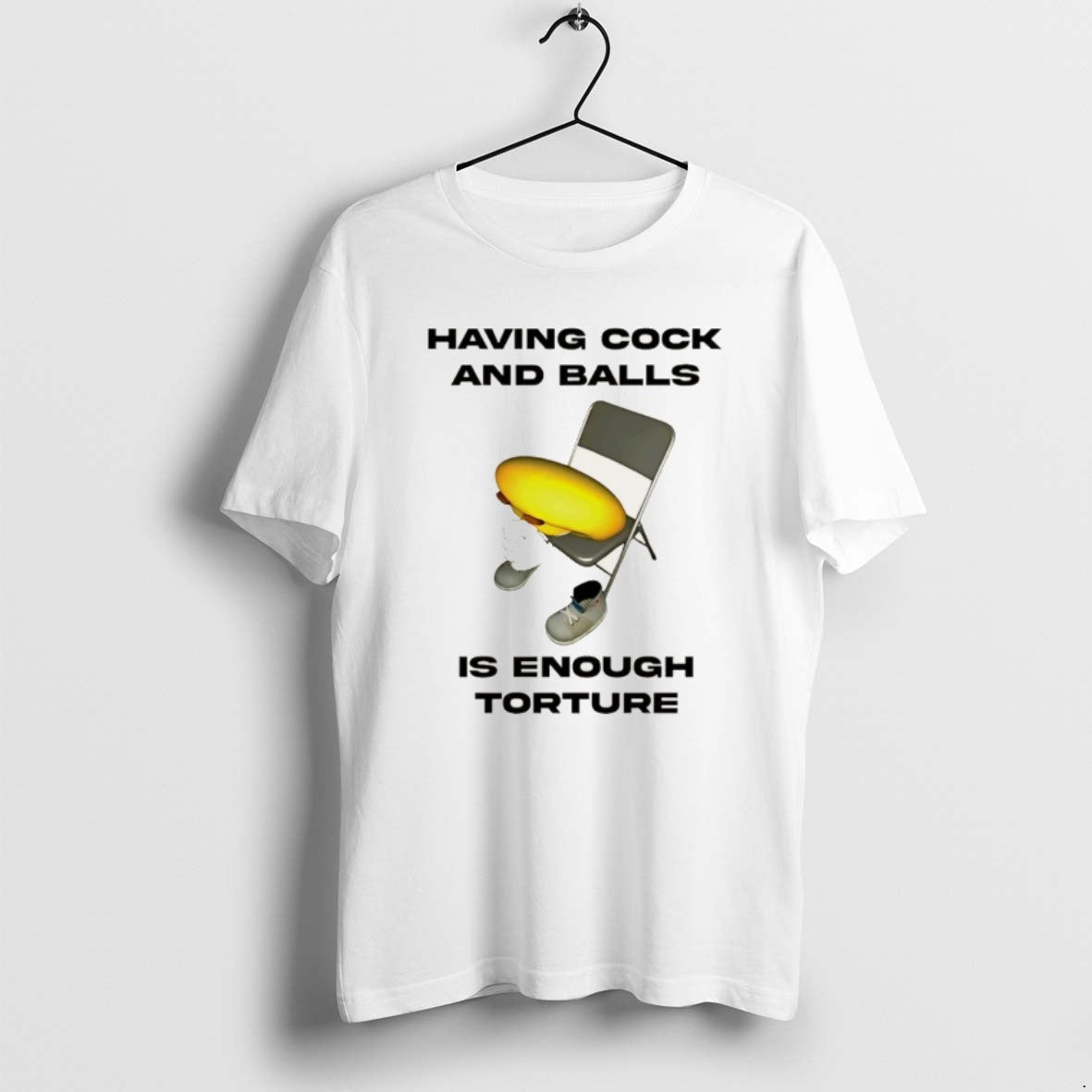 Official Having Cock And Balls Is Enough Tourture Christmas T-Shirts, Hoodie, Sweatshirt | ZylaModa.com