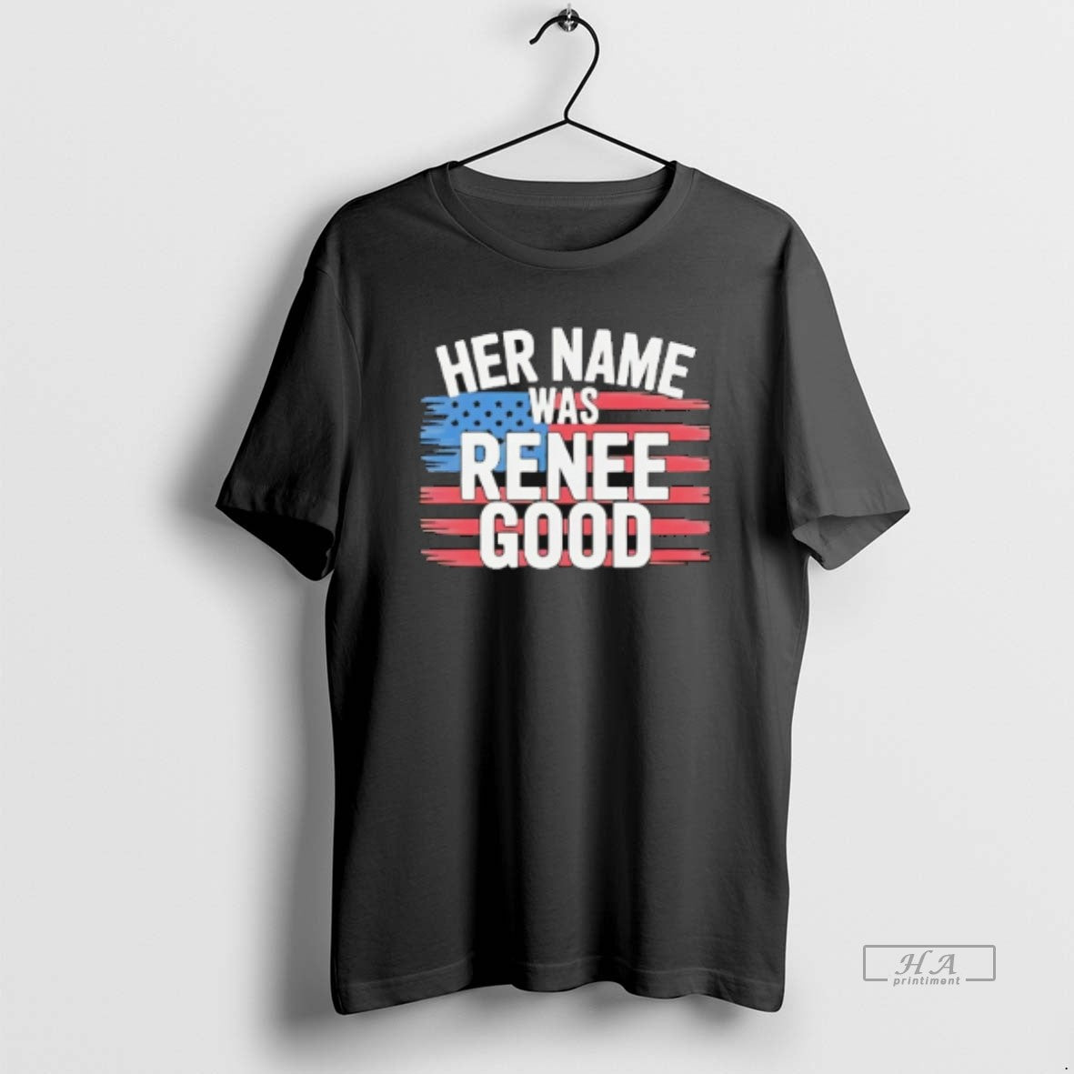 Official Her Name Was Renee Good Usa Flag T-Shirts, Hoodie, Sweatshirt | ZylaModa.com