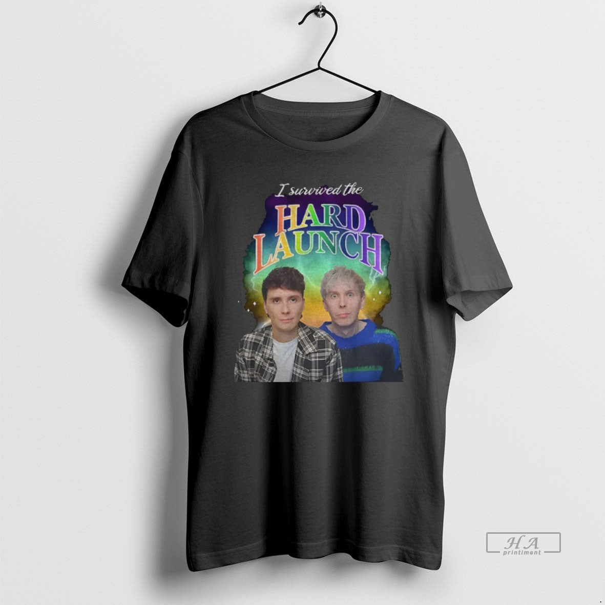 Official I Survived The Hard Launch Dan And Phil Phan T-Shirts, Hoodie, Sweatshirt | ZylaModa.com
