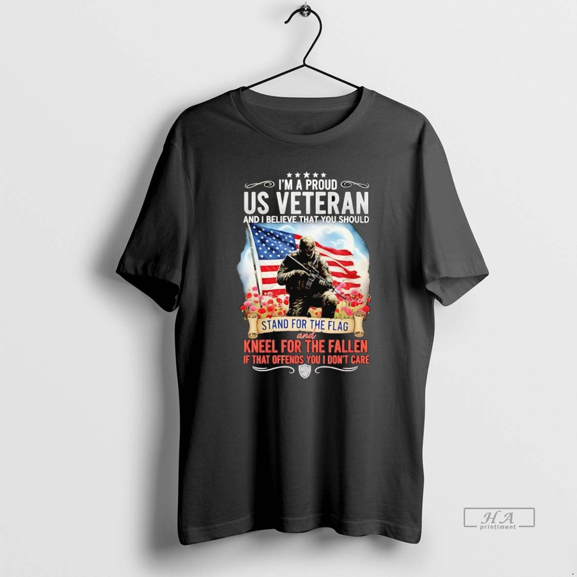 Official Im A Proud Us Veteran I Believe That You Should Stand For Us Flag T-Shirts, Hoodie, Sweatshirt | ZylaModa.com
