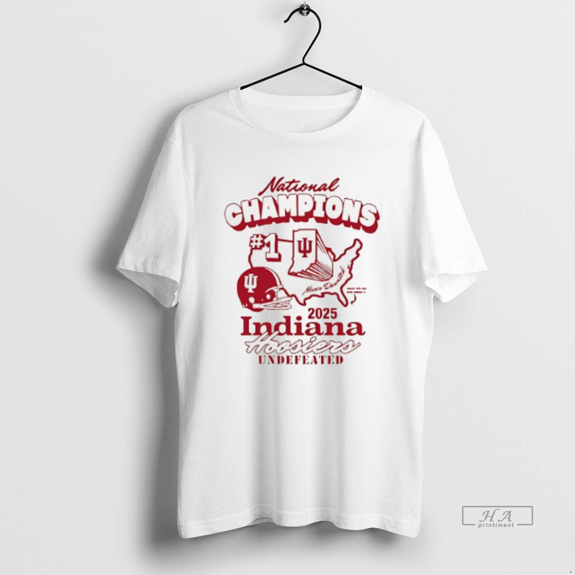Official Indiana 2025 National Champions Undefeated T-Shirts, Hoodie, Sweatshirt | ZylaModa.com