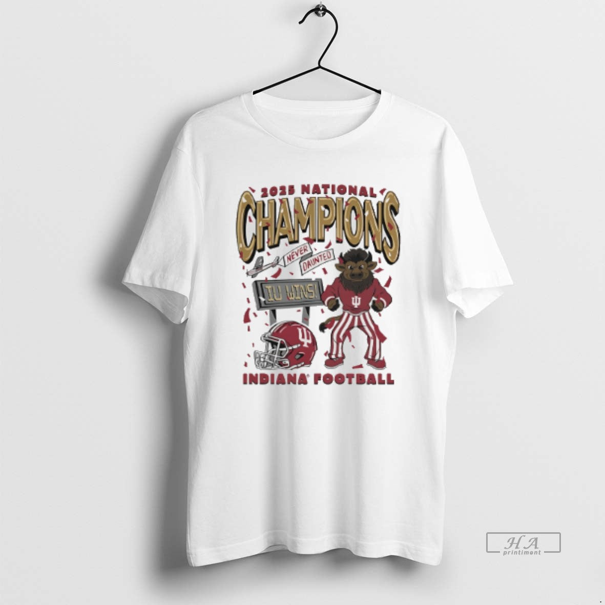 Official Indiana Football 2025 National Champions Hoosier The Bison T-Shirts, Hoodie, Sweatshirt | ZylaModa.com