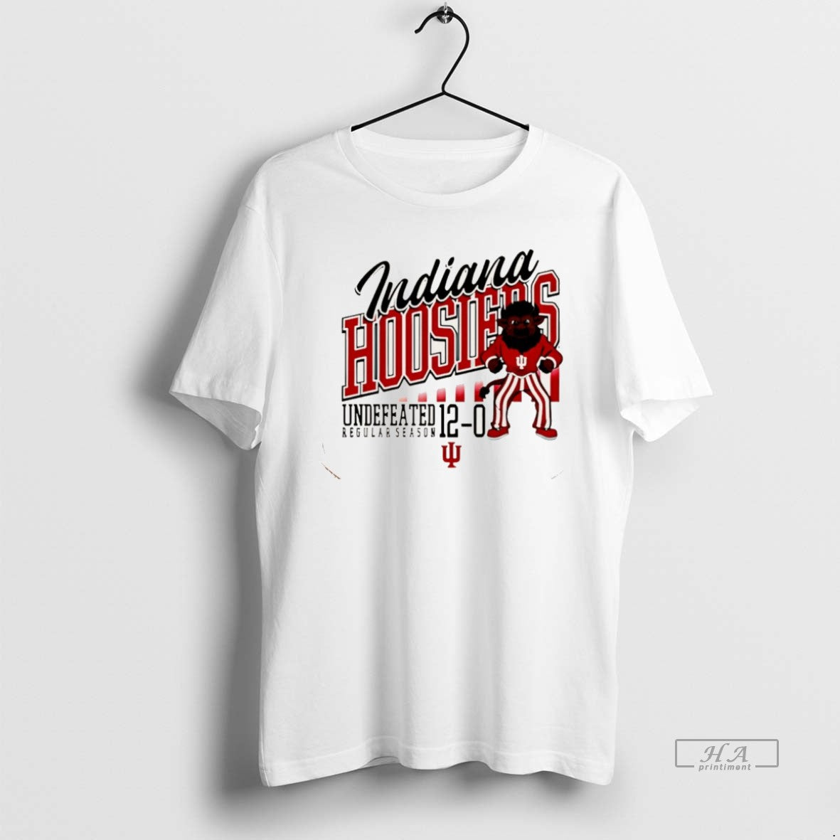 Official Indiana Football Undefeated Season 2025 12 0 Mascot Christmas T-Shirts, Hoodie, Sweatshirt | ZylaModa.com