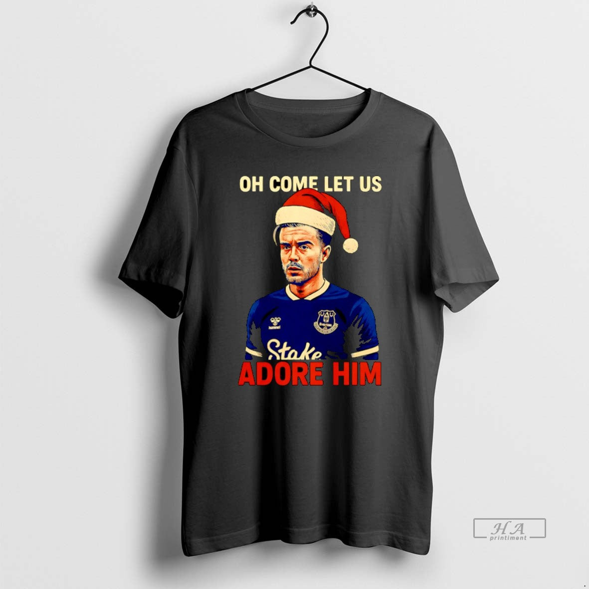 Official Jack Grealish Oh Come Let Us Adore Him Christmas Christmas T-Shirts, Hoodie, Sweatshirt | ZylaModa.com