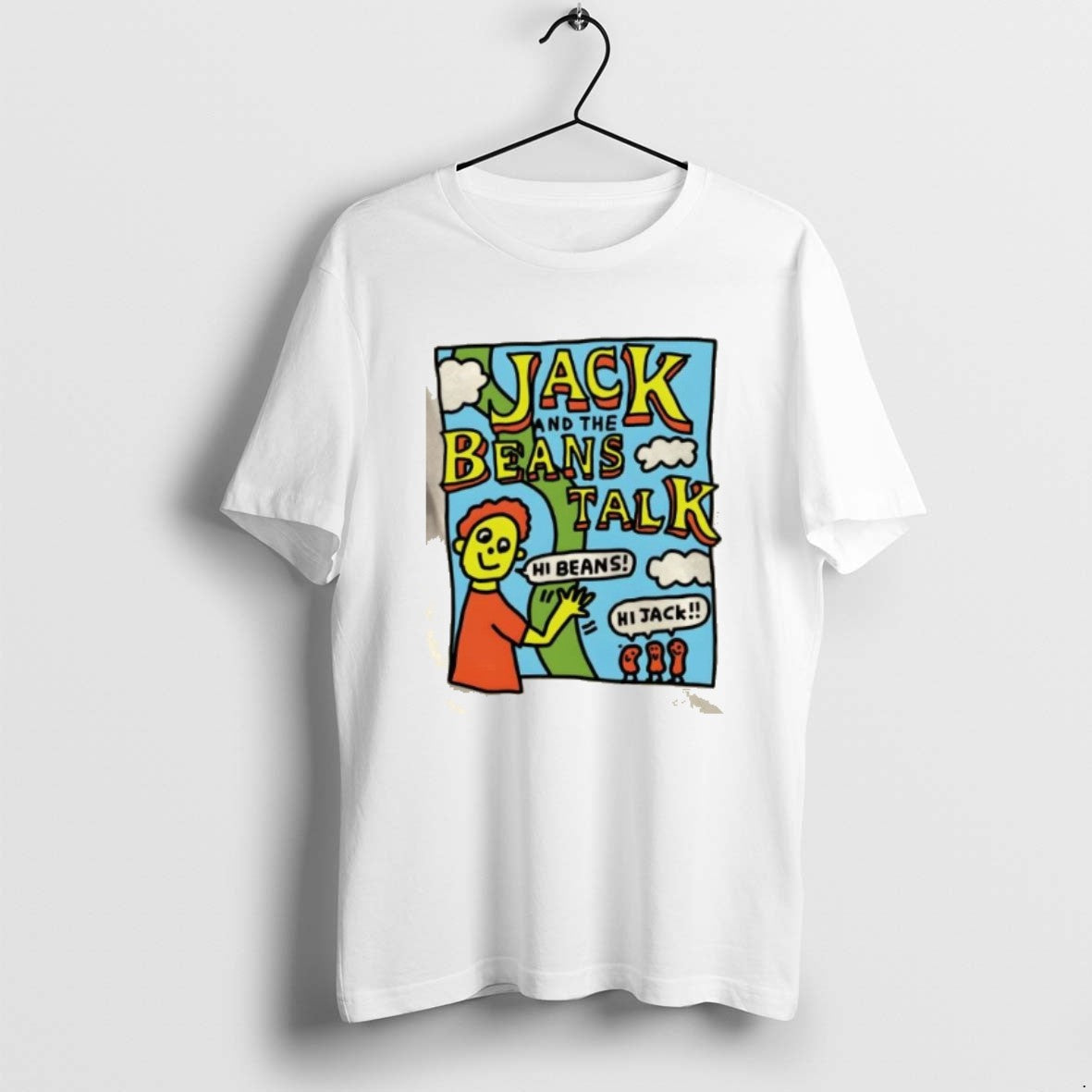 Official Jack And The Beans Talk Hi Beans Hi Jack T-Shirts, Hoodie, Sweatshirt | ZylaModa.com