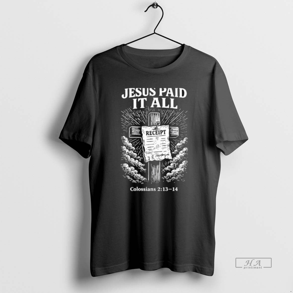 Official Jesus Paid It All Christian T-Shirts, Hoodie, Sweatshirt | ZylaModa.com