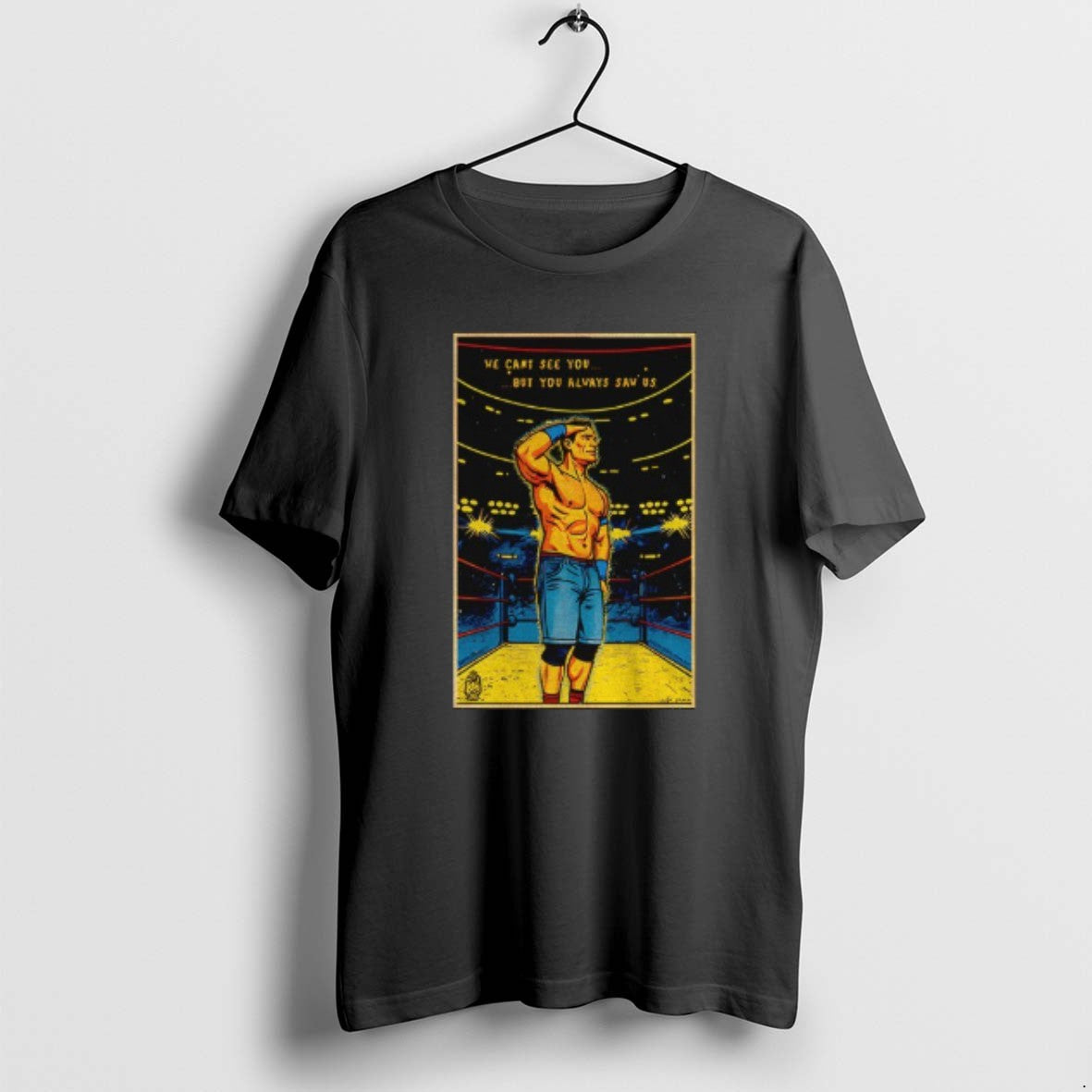 Official John Cena Retirement We Can See You But You Always Saw Us T-Shirts, Hoodie, Sweatshirt | ZylaModa.com
