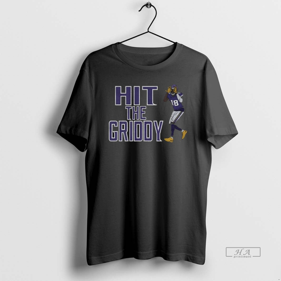 Official Justin Jefferson Minnesota Vikings Hit The Griddy Football T-Shirts, Hoodie, Sweatshirt | ZylaModa.com