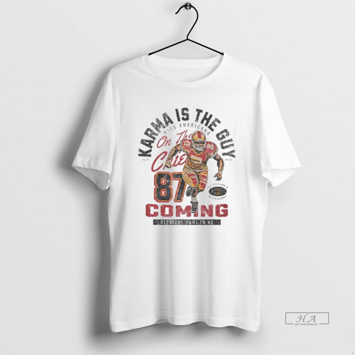 Official Karma Is The Guy On The Guy Chiefs 87 Ready T-Shirts, Hoodie, Sweatshirt | ZylaModa.com