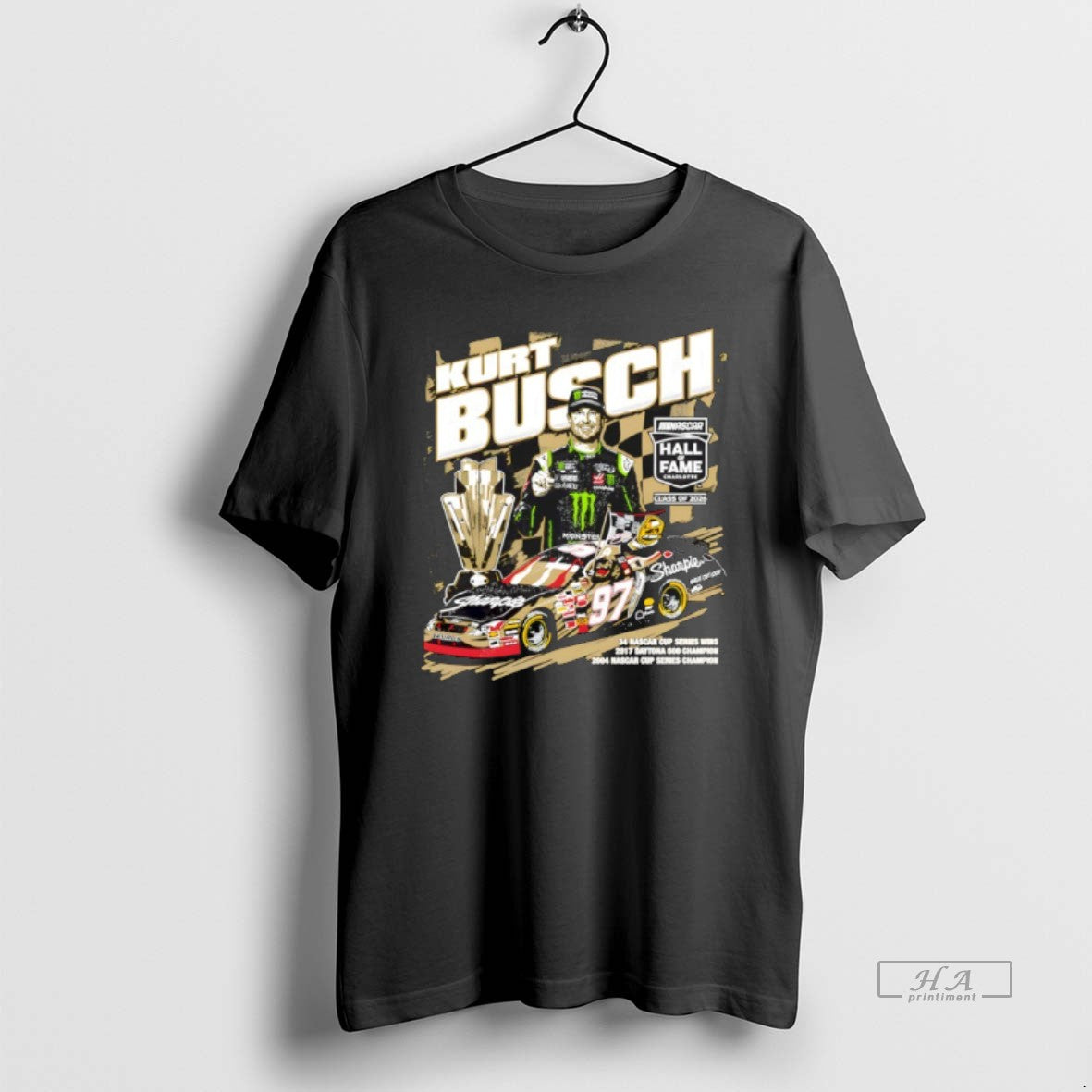 Official Kurt Busch Checkered Flag Sports Nascar 2026 Hall Of Fame T-Shirts, Hoodie, Sweatshirt | ZylaModa.com