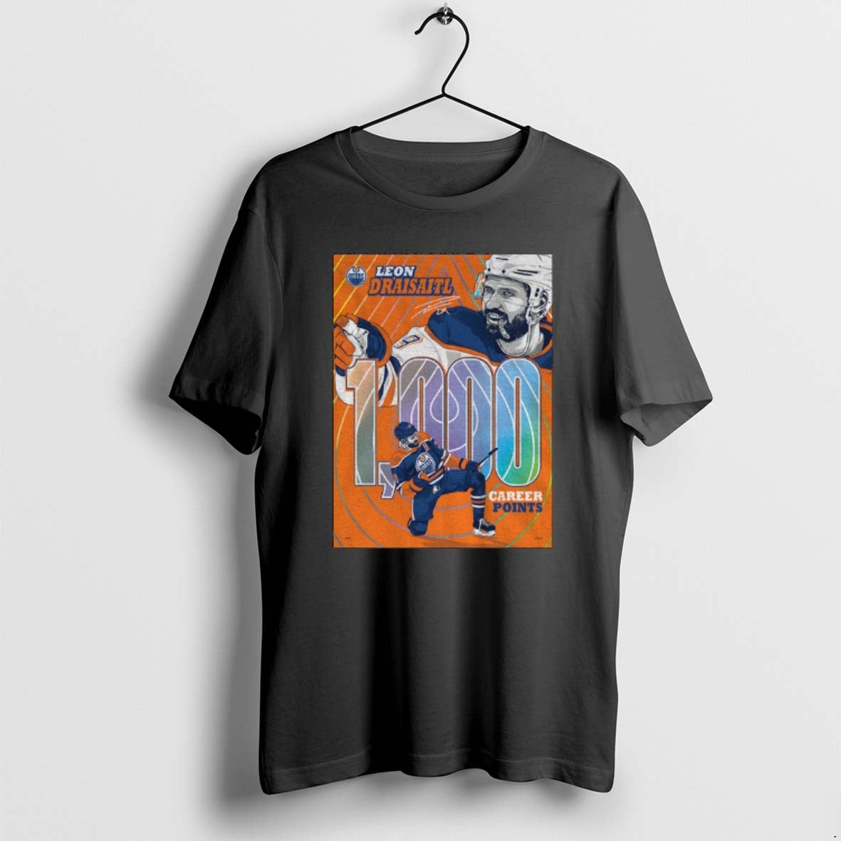 Official Leon Draisaitl Edmonton Oilers Nhl Hockey 1000 Career Points Signature T-Shirts, Hoodie, Sweatshirt | ZylaModa.com