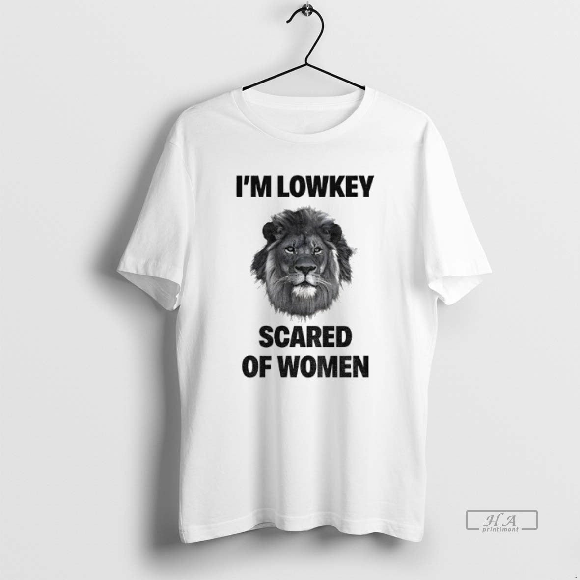 Official Lion Im Lowkey Scared Of Women T-Shirts, Hoodie, Sweatshirt | ZylaModa.com