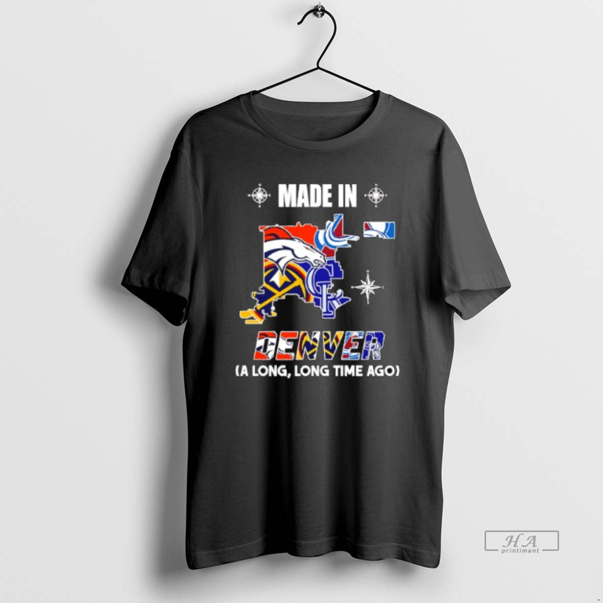 Official Made In Denver A Long Long Time Ago State T-Shirts, Hoodie, Sweatshirt | ZylaModa.com