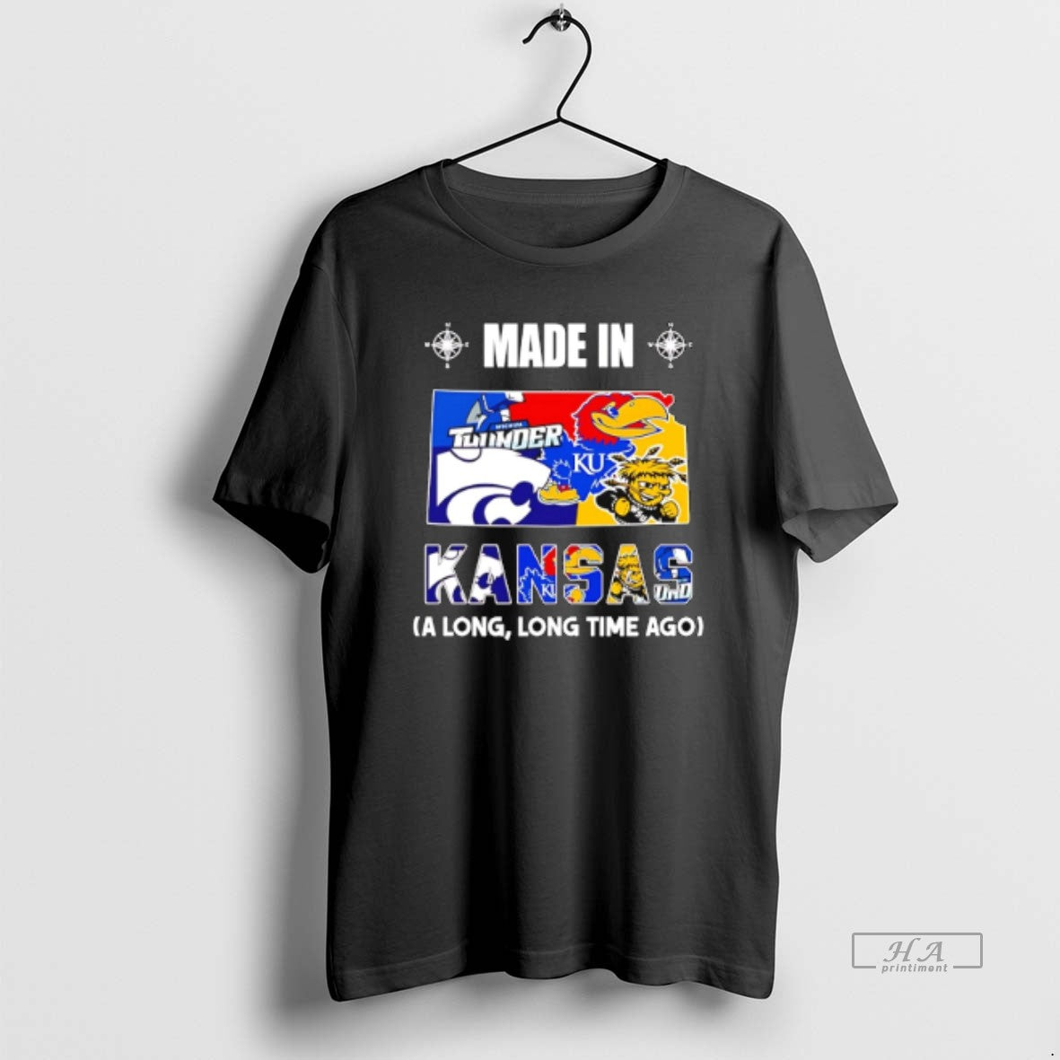 Official Made In Kansas A Long Long Time Ago State T-Shirts, Hoodie, Sweatshirt | ZylaModa.com
