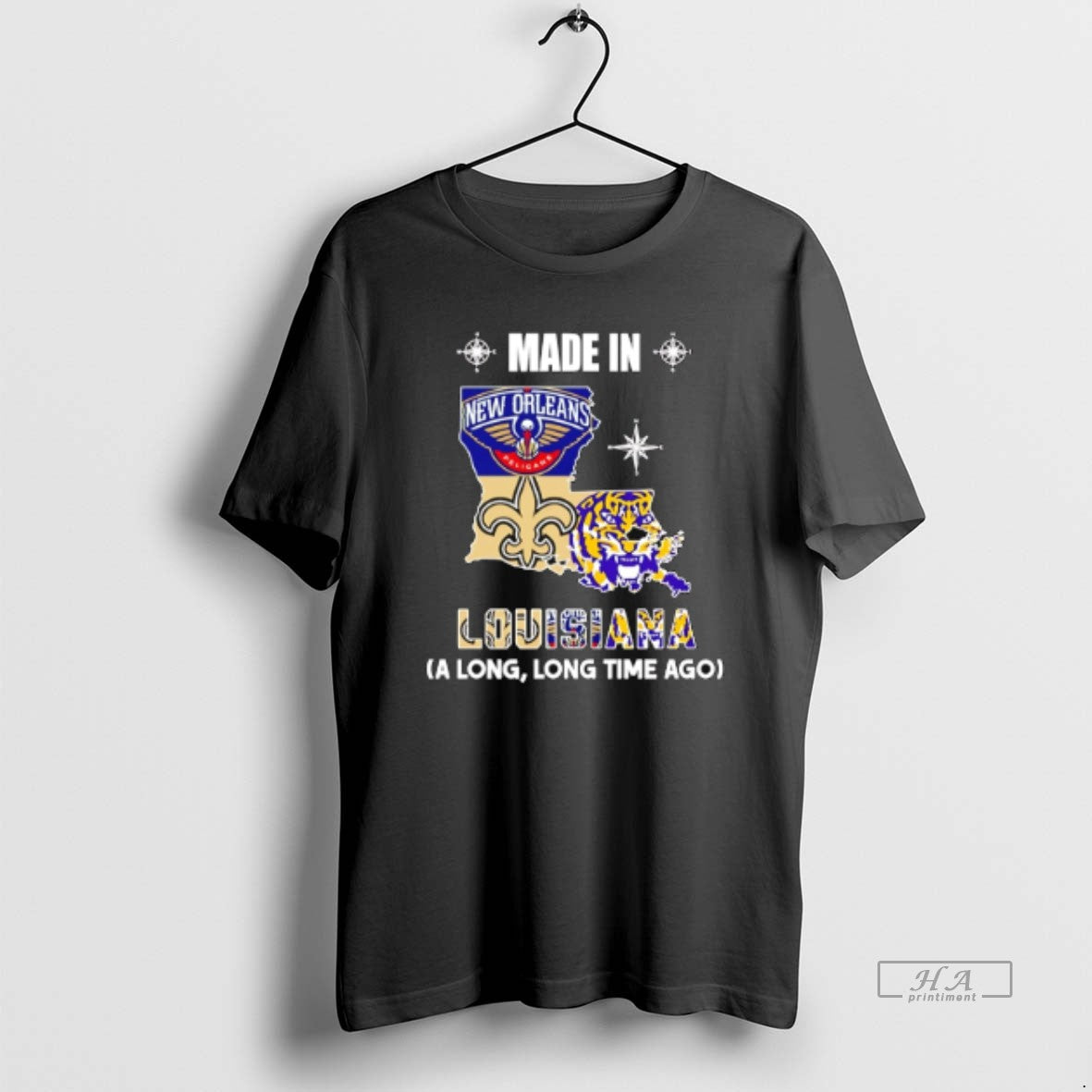 Official Made In Louisiana A Long Long Time Ago State T-Shirts, Hoodie, Sweatshirt | ZylaModa.com