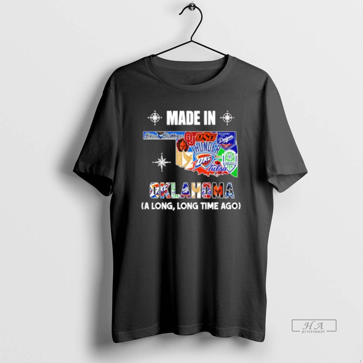 Official Made In Oklahoma A Long Long Time Ago State T-Shirts, Hoodie, Sweatshirt | ZylaModa.com