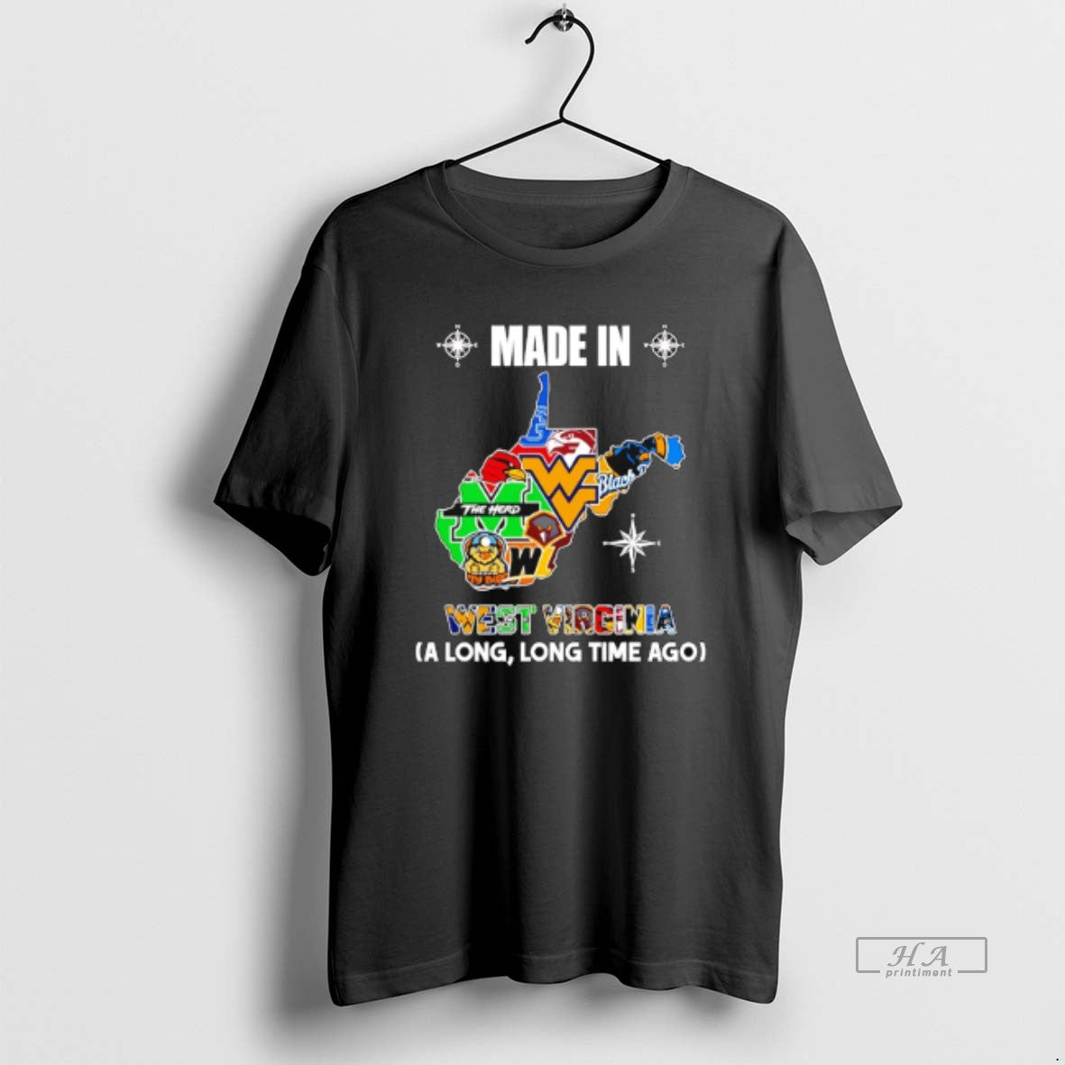 Official Made In West Virginia A Long Long Time Ago State T-Shirts, Hoodie, Sweatshirt | ZylaModa.com